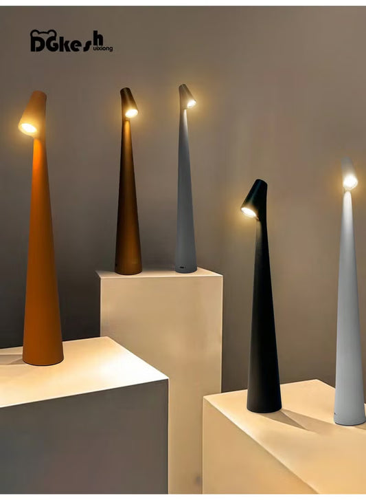 Touch Control LED Table Lamp – Rechargeable & Cordless