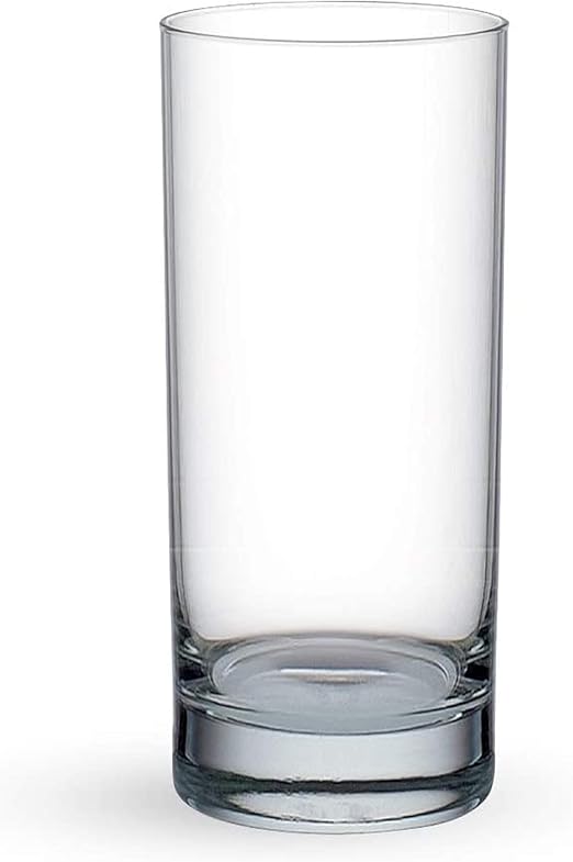 Ocean San Marino Hi Ball Glasses - Clear, 290Ml, Set Of 6, Mocktail or Cocktail Glass